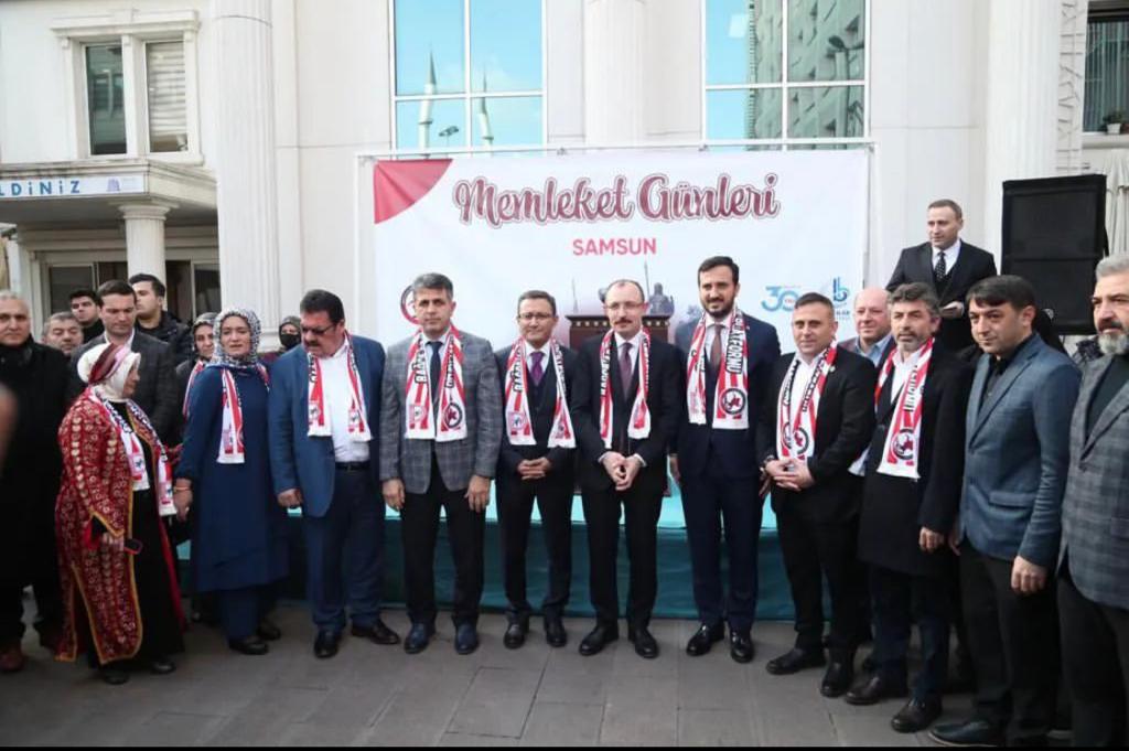 Ticaret Bakanımız Sn Mehmet MUŞ'un Katılımıyla ''Memleket Günleri Samsun'' Etkinliğinin Açılışı Gerçekleştirildi.
